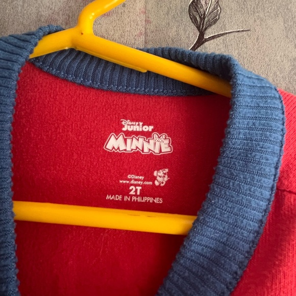 💕3 for $11💝Minnie cardigan size 2T - Picture 4 of 4